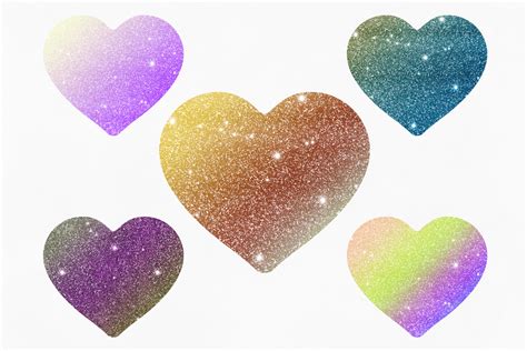 Heart Glitter Vol108 Graphic By Lerima · Creative Fabrica