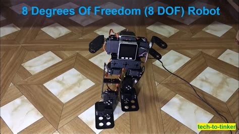 Project 8 Dof Robot How To Control Multiple Servo With Arduino Youtube