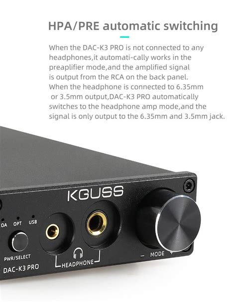 KGUSS DAC AMP-K3 PRO, Audio, Soundbars, Speakers & Amplifiers on Carousell