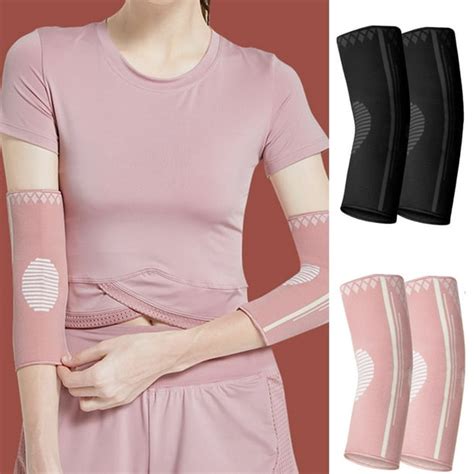 Cheersus 1 Pair Elbow Brace Compression Support Sleeve For Tendonitis Tennis Elbow Golf Elbow