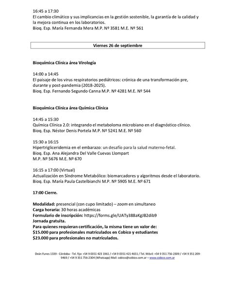 Colegio De Bioquimicos De Corrientes 3