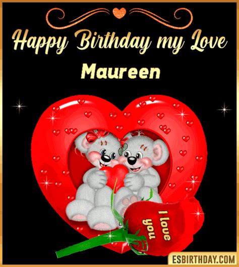 Happy Birthday Maureen GIF 🎂 Images Animated Wishes【28 GiFs】