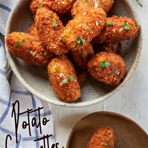 Potato Croquettes Potato Croquette Recipe Eat The Love