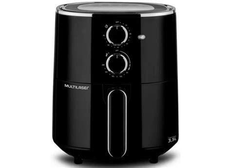 Fritadeira Elétrica Sem óleo Air Fryer Multilaser CE201 3 5l o