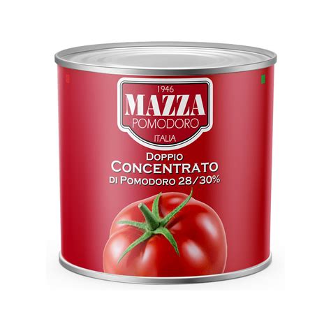 Peeled Tomatoes Mazza 24x500 Easy Open Mazza Alimentari