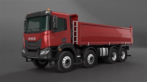 D Model Iveco Stralis X Way Tipper Turbosquid