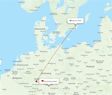 Flights From Nuremberg To Kalmar NUE To KLR Flight Routes