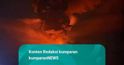 TNI AL Kerahkan Kapal Perang Untuk Evakuasi Warga Terdampak Erupsi