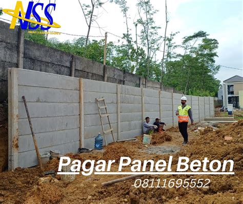 Harga Pagar Panel Beton Terpasang Cileungsi Harga Beton Precast