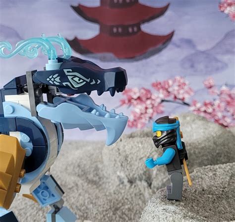 LEGO Ninjago 71800 Nyas Wasserdrache EVO Im Review Zusammengebaut