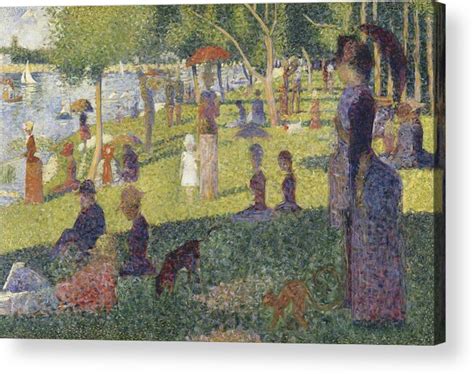 Study For A Sunday On La Grande Jatte Francais Un Dimanche Apres Midi A