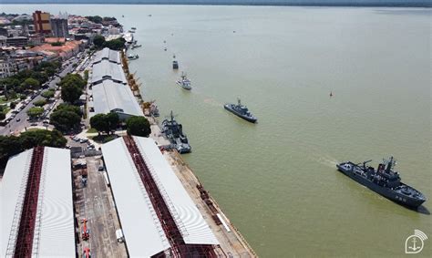 Marinha abre navios à visitação em Belém PA Agência Marinha de