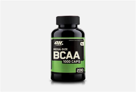 Optimum Nutrition Комплекс аминокислот BCAA 1000 200 шт — купить в Москве