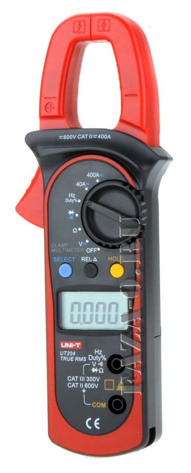 UT204 клещи токоизмерительные UNI-T купить в faza-0.ru
