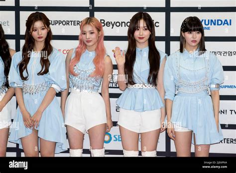 Seoul South Korea 18th June 2022 K Pop Girl Group Nmixx Arrived