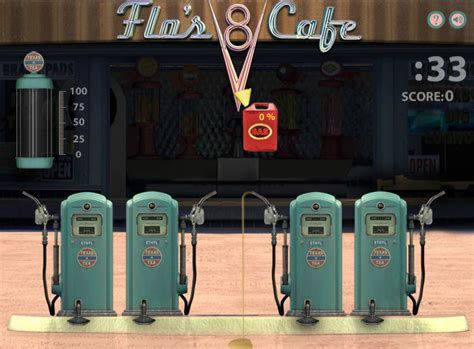 Cars: Flo's V8 Cafe - Play Online on Flash Museum 🕹️