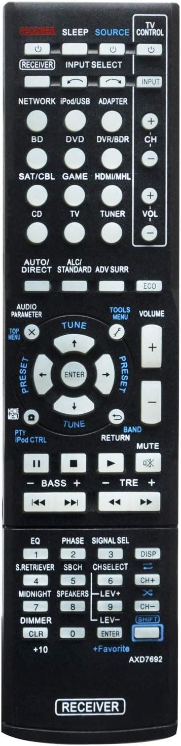 Amazon Inteching Axd Axd Av Receiver Remote Control For