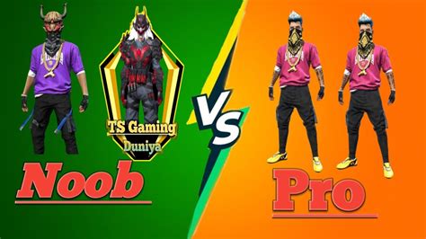 Noob Vs Pro Custom Free Fire V Custom Chalenge Gaming Freefire