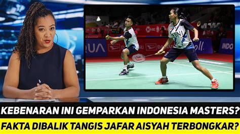 INDONESIA MASTERS GEMPAR FAKTA TERPENDAM DIBALIK TANGIS JAFAR AISYAH