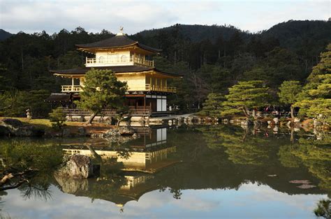 kinkaku ji temple  kyoto  stock photo