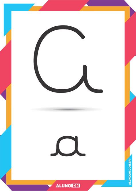 Alfabeto em letra cursiva maiúscula e minúscula. | Letras cursivas