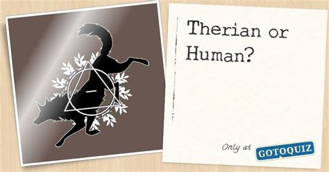 Therian or Human? Comments, Page 1