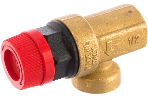 Предохранительный клапан MALGORANI мембранный, ВВ, 1/2", 6 bar V910.12. ...