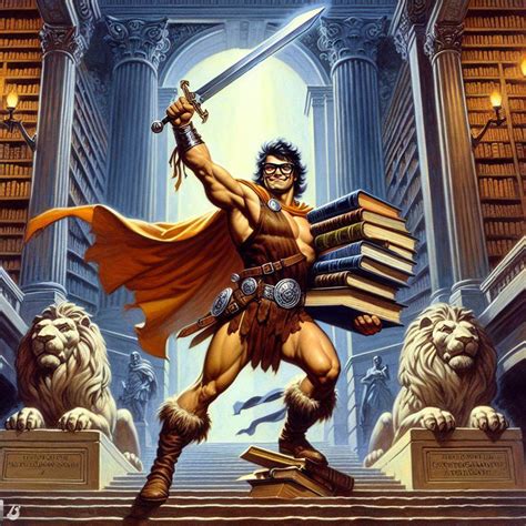 Conan The Librarian By Ron Tweedie On Deviantart