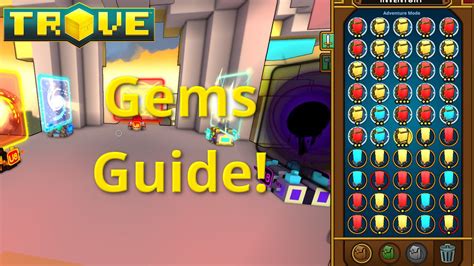 Trove Gem Guide Tutorial All You Need To Know YouTube