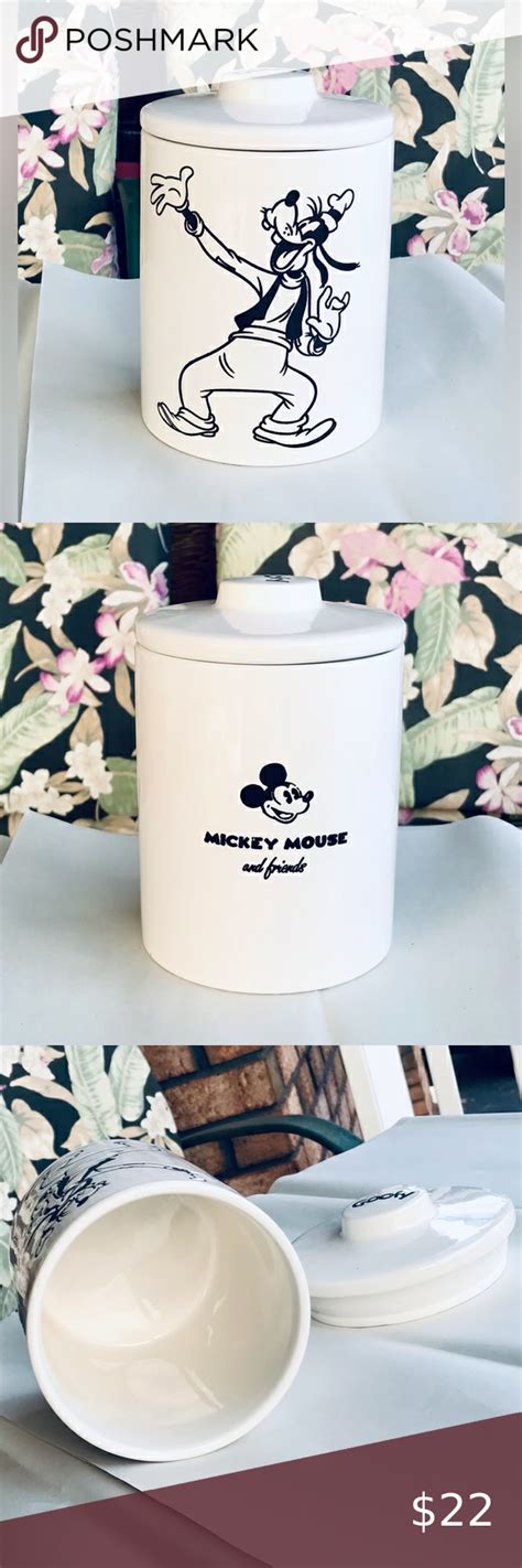 COPY DISNEY Mickey Mouse Friends 8 Ceramic Food Storage Canister