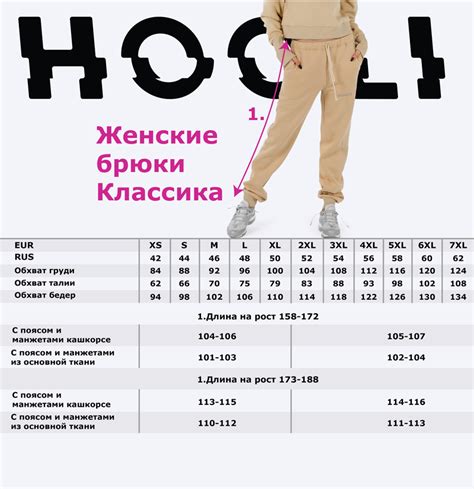 Женские размеры брюк: Как определить размер женских брюк — Меха и кожа ...