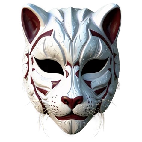 Download White Animal Mask Png Ylv36 | Wallpapers.com