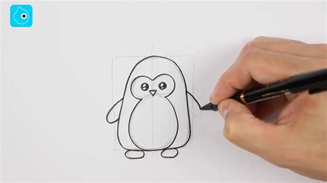 Comment dessiner un pingouin très facilement Apprendre à dessiner