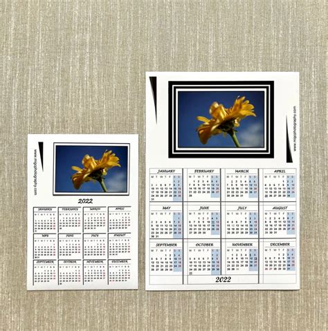 2023 Magnetic Fridge Calendar - Printable Calendar 2023