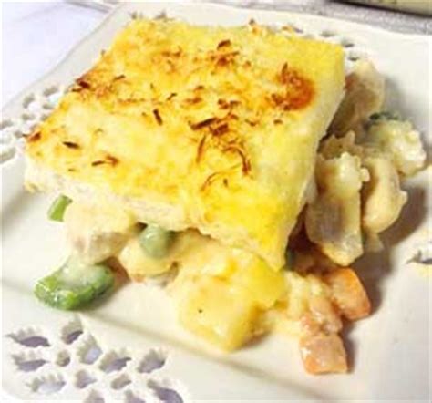 Baked Cheesy Chicken Pastel Recipe Panlasang Pinoy Recipes