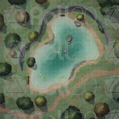 Forest Pond Roll20 Marketplace Digital Goods For Online Tabletop Gaming