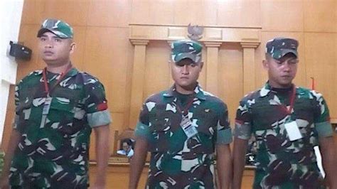 Breaking News 3 Oknum Prajurit Tni Pembunuh Imam Masykur Dituntut