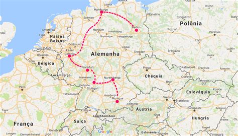 Roteiro De Trem Pela Alemanha De Berlim A Munique