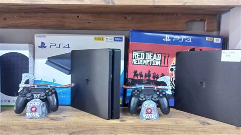 PS4 SLİM 500 GB 1 ORJINAL KOL 3 AY MAĞAZA GARANTİLİ Oyun ve Oyun