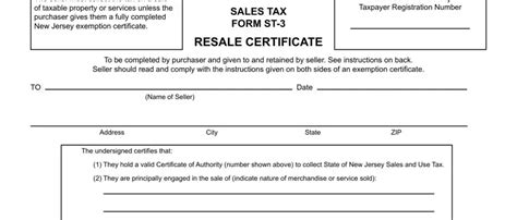 Form St 3 New Jersey ≡ Fill Out Printable Pdf Forms Online