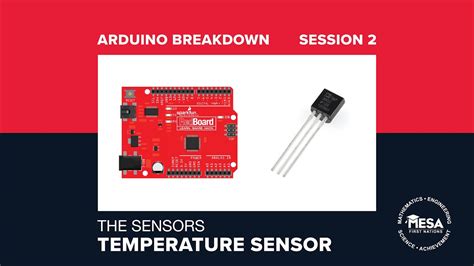 Arduino Temperature Sensor Schematic