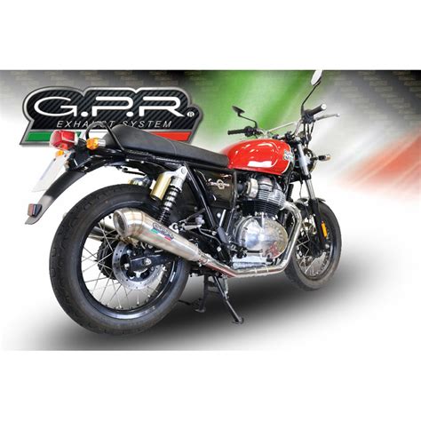 Gpr E Roy Pcev Powercone Evo Slip On Exhausts For Royal Enfield