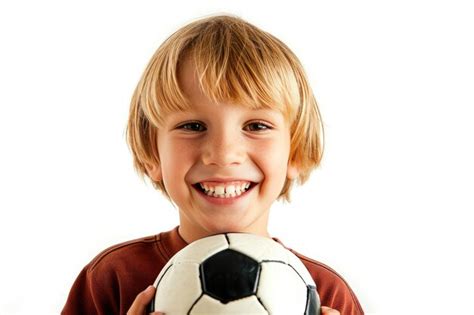 Premium Photo Joyful Youth Soccer Delight In Closeup