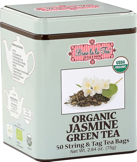 Brew La La Tea Organic Jasmine Green Tea 50 Tea Bags My Dr Xm