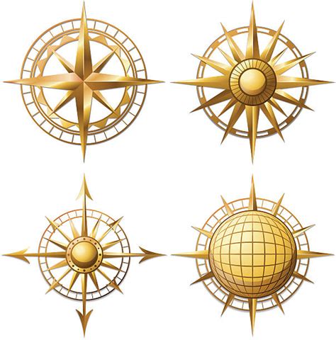 14200 Gold Compass Stock Illustrations Royalty Free Vector Graphics And Clip Art Istock