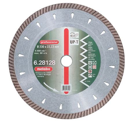 Metabo Diamant Trennscheibe 180x22 23mm Professional UP T Turbo