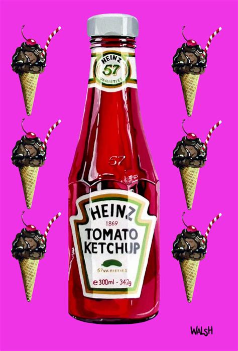 Pink Ice Cream Ketchup - Irish Design Gallery