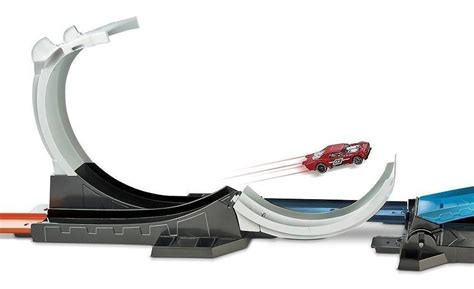 Pista Hot Wheels Track Builder Desafio Lan Amento De Foguete Mattel Pistas Magazine Luiza