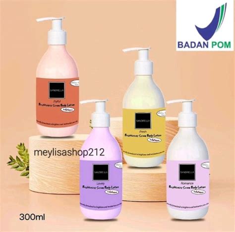 Body Lotion Sandrella Brightening Serum Collagen Bpom Varian Aroma