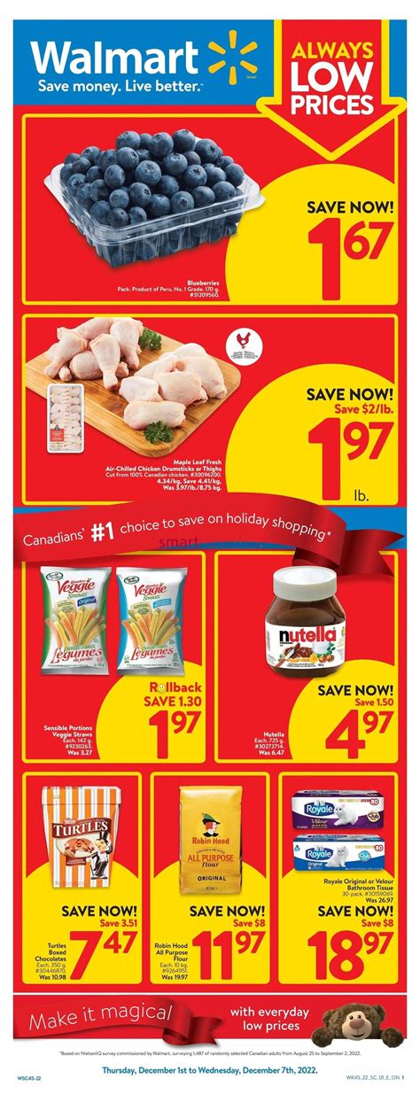 Walmart On Flyer December To